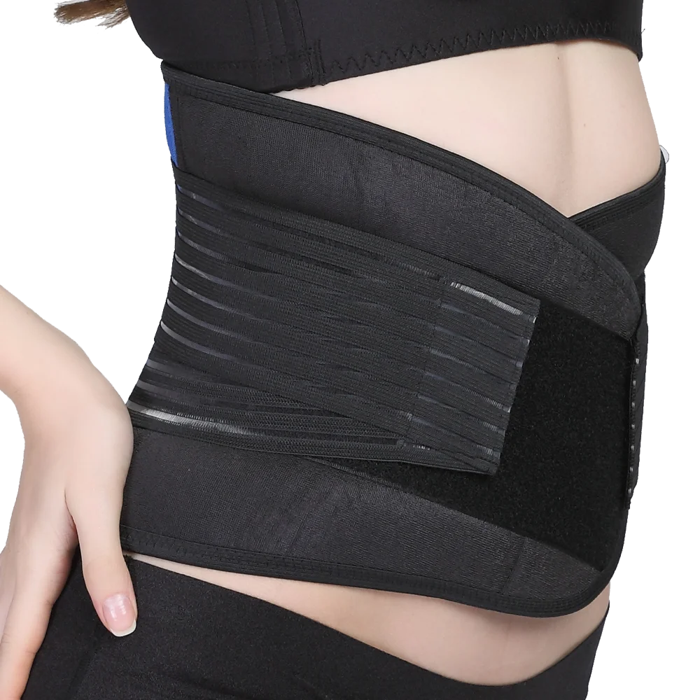 
Double pull elastic neoprene abdominal slimming belt for fat burn 