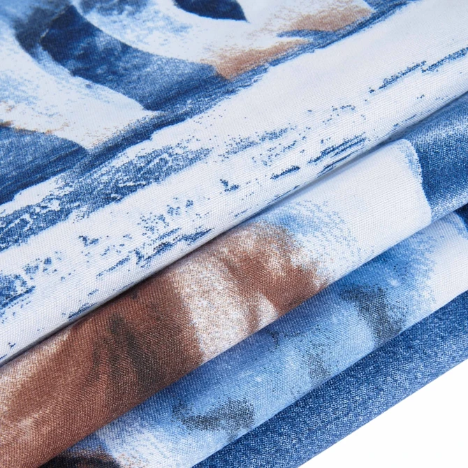 
European Style 3D Running White Horse 100% Polyester Bedclothes With Pillowcase Quilt Cover , Bed Sheet Set , Bedding Set 