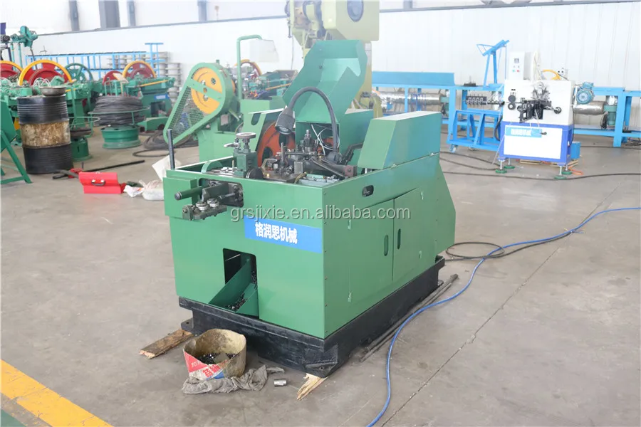 Steel thread rolling machine nut bolt screw making machines