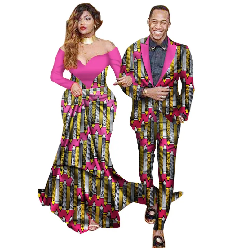 Милая парная одежда для влюбленных, подарок на день Святого Валентина, женские макси платья с длинным рукавом, мужские куртки, костюмы большого размера wyq40