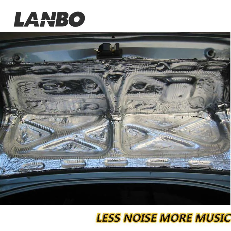 ISO 9001 pure butyl aluminum flashing auto sound damping,butyl rubber sheet for car sound deadening