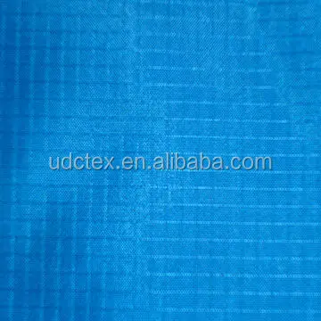 Waterproof silicone coated 40D ripstop nylon tent fabric