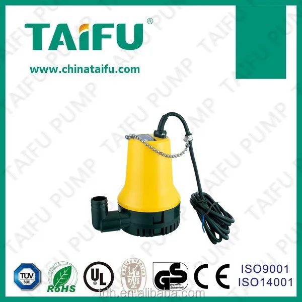 TAIFU brand DC oilless motor 12V 24V plastic portable submersible water pump for fishing pool