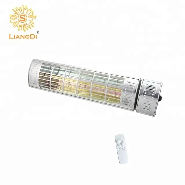 Инфракрасный наружный настенный нагреватель с низким/ультрабликовым дистанционным управлением