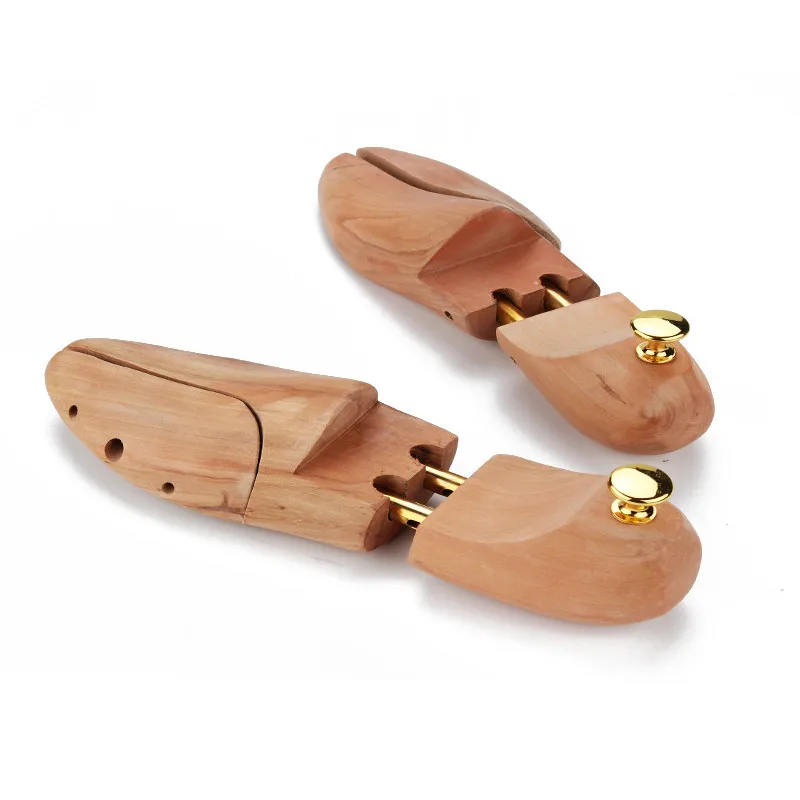 
Wholesale Adjustable Shoes Tree Support Stretcher Lotus Wooden Custom LOGE Shoe Trees 