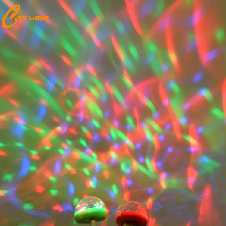 Sound Control rgb Colors USB LED Small Magic Ball for phone