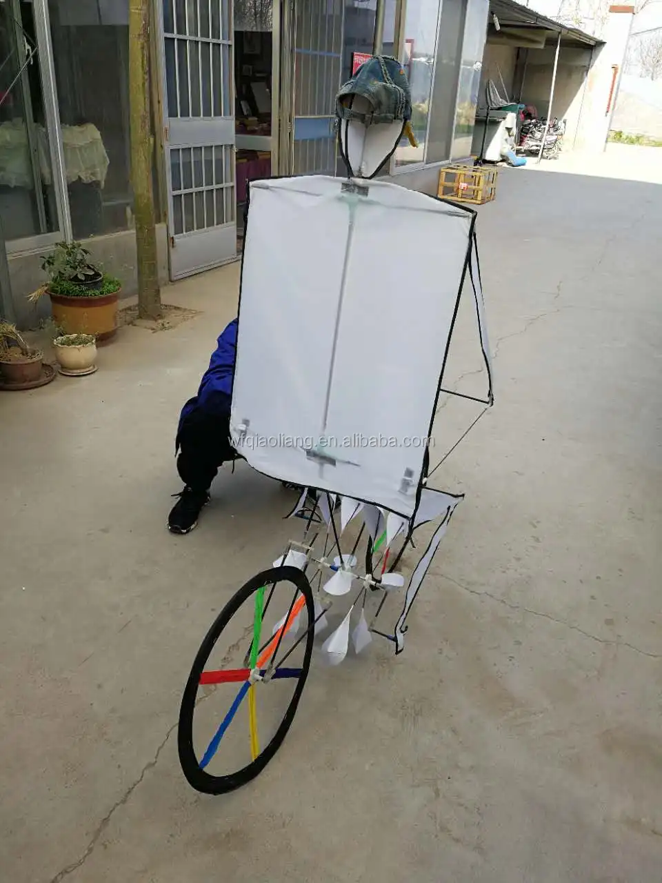 2018 new design bicycle kite bike kite for sale