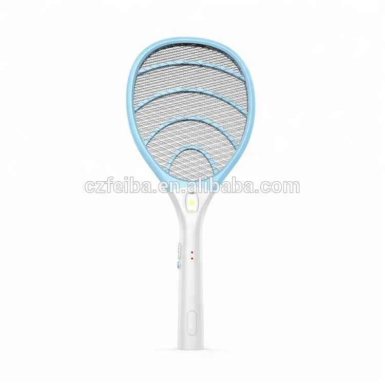 New Rechargeable Mosquito Swatter Bug Zapper Fly Killer Bat