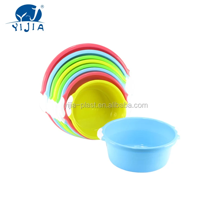 Plastic Round Wash Basins / Plastic Round Tubs / Hot Sale Plastic Basins