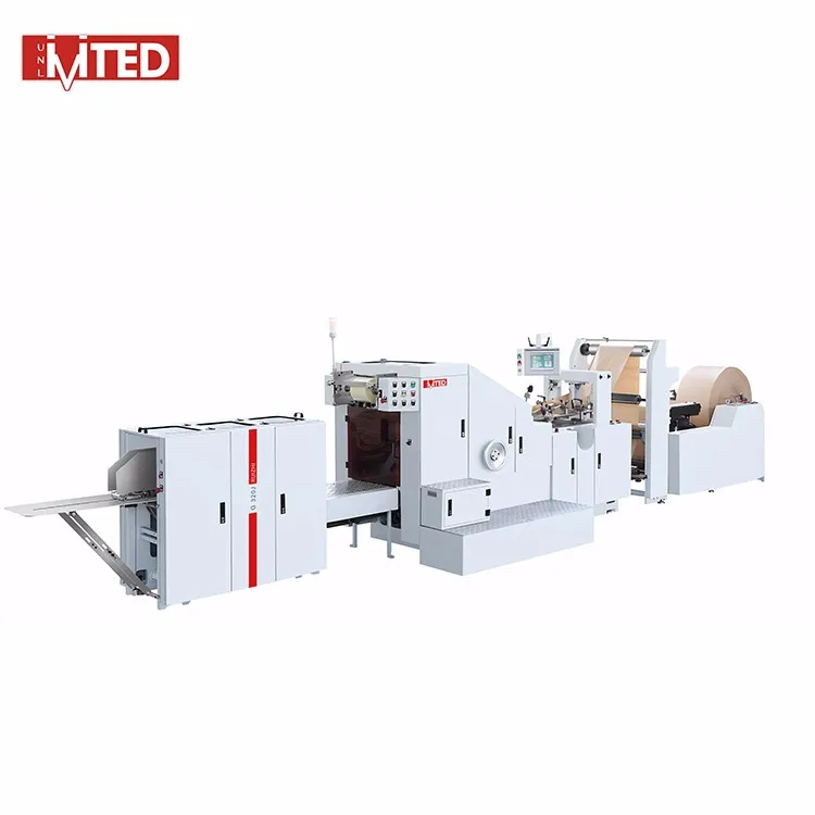 RZ-260 Full Automatic Square Bottom Paper Bag Making Machine