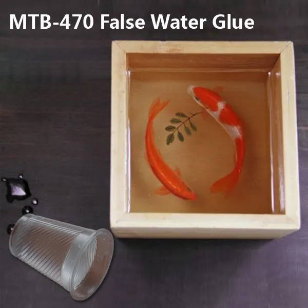 Transparent liquid epoxy resin