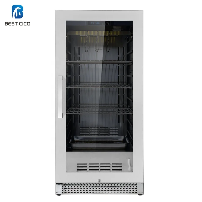 CICO 2018 New Arrival Professional 270L Stainless Steel Upright Meat Aging Fridge DA-280AS
