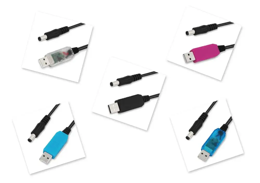 Рекламный преобразователь с Usb на 12 В постоянного тока регулятор напряжения трансформатор кабель 5 до