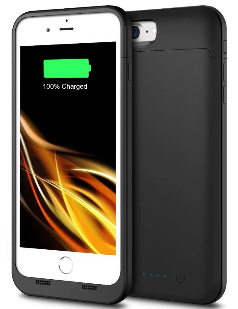Новейший дизайн сок аккумулятор чехол для IPHONE 7 / 8 PLUS аккумулятора AMAZON горячие продажи прямая продажа с фабрики