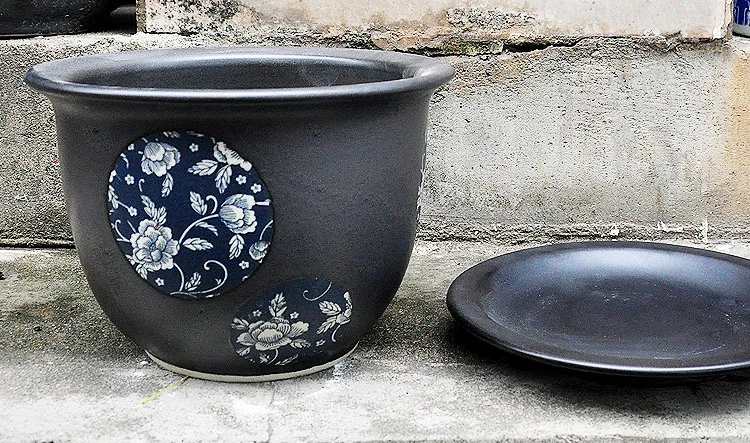 Chinese jingdezhen high quality ceramic  porcelain large plant pots