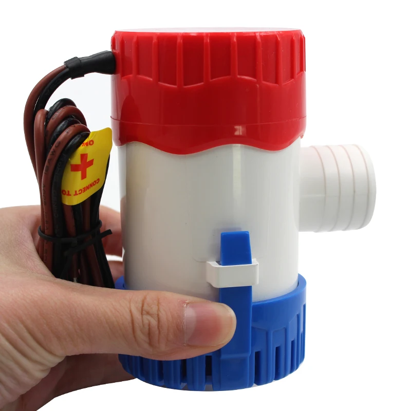 
12V/24V Submersible Bilge Pump 750/1100GPH For Marine Boat Caravan RV Round 