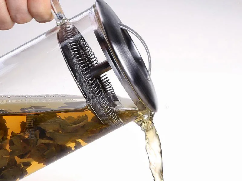 Wholesale Cold Brewer Handmade Teapot Direct Heating Glass Clear Tea Kettle Fast Delivery