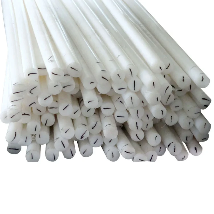 Жесткий стержень из переработанного пластика круглой длины на заказ