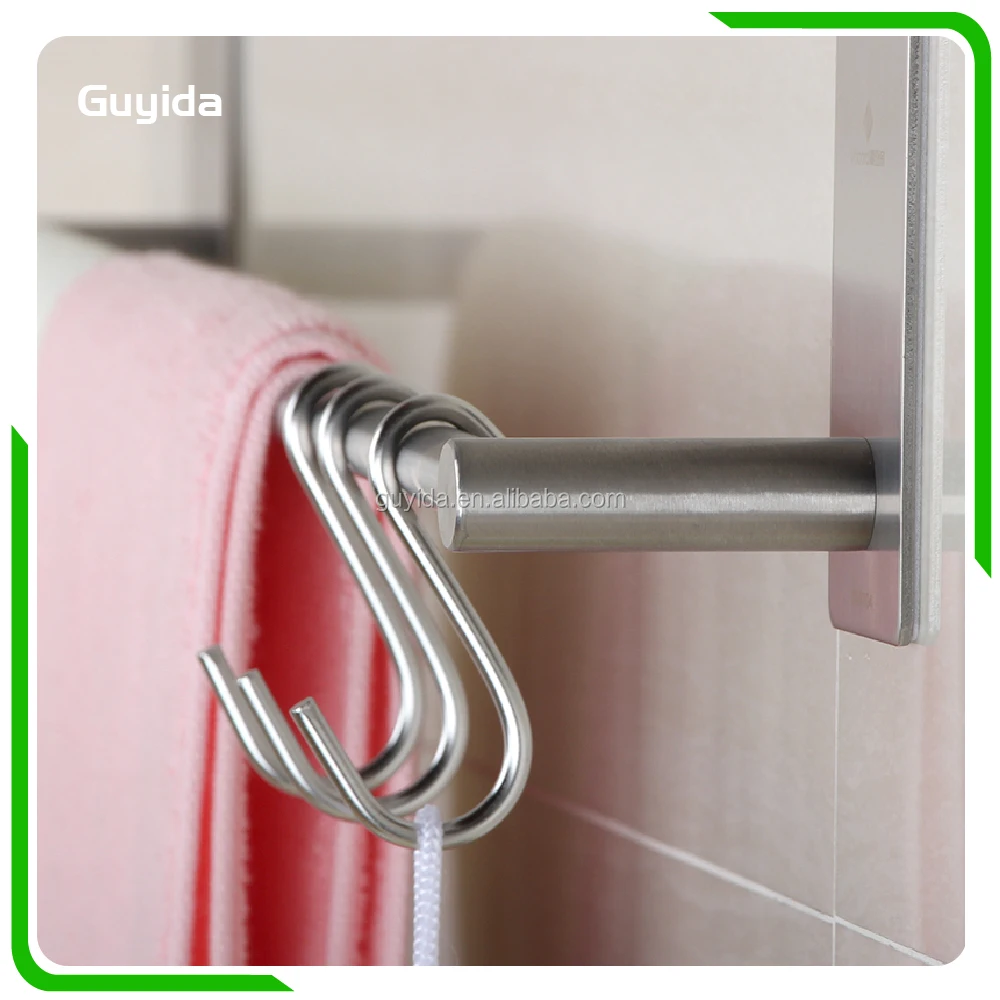 free sample stainless steel 201 bath shelf hair solan dish beach towel holder