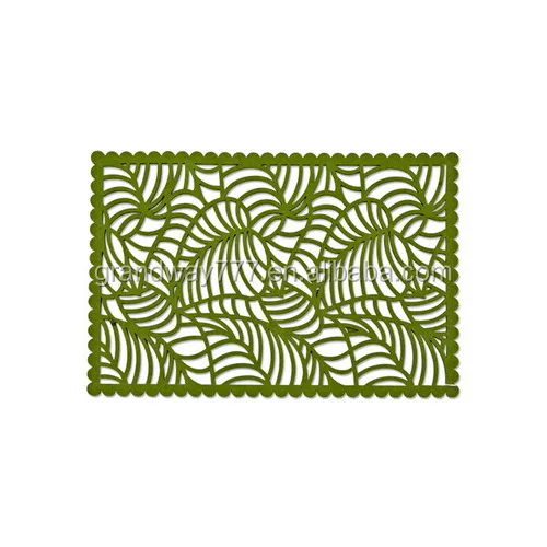 #10204 Hot Selling Personalized Felt Placemat/Felt Desk Mat/Felt Coaster