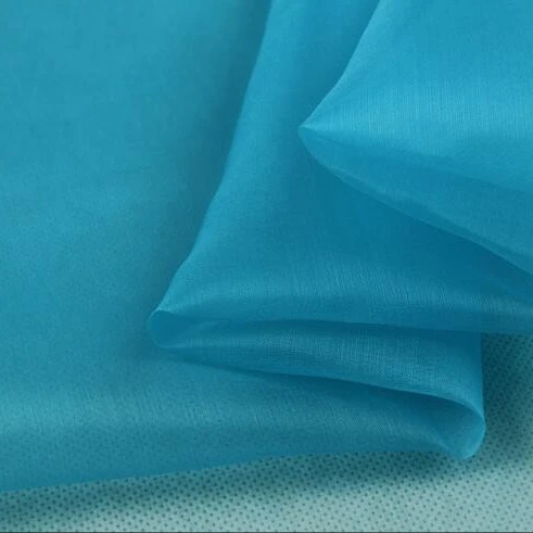 
Howmay silk organza fabric 6m/m 55