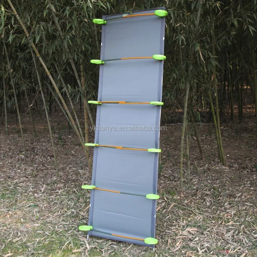 camping mat ultralight portable single outdoor folding bed cot foldable camping bed outdoor With Aluminium Frame