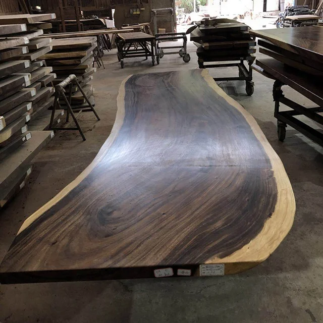 South American Walnut Slab Suar Wood Monkeypod Tree Slab Acacia Wood Slab