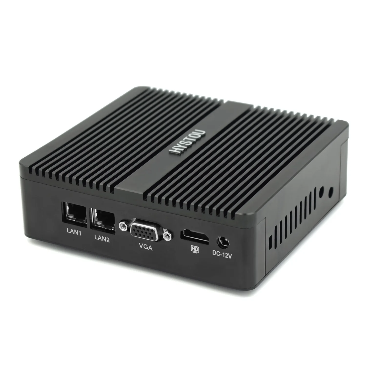 128G Hard Driver Desktop office equipment portable MiniPC  intelligent routing core Intel Celeron J1900 2* LAN 4*USB computer
