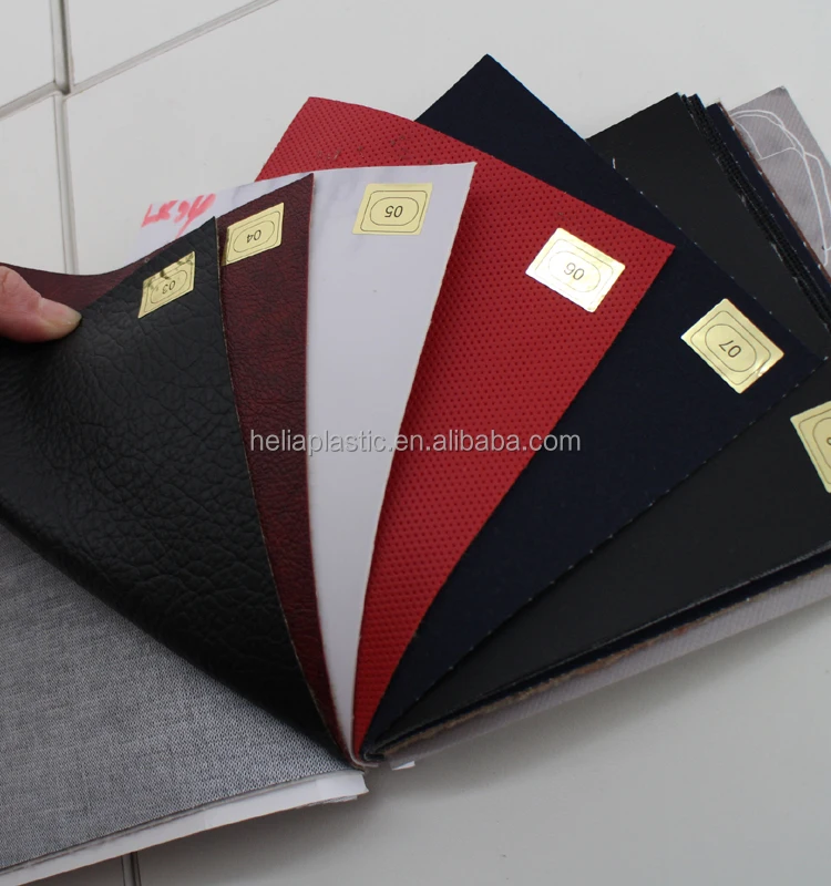 PVC sofa Leather stock lot used for chair and furniture