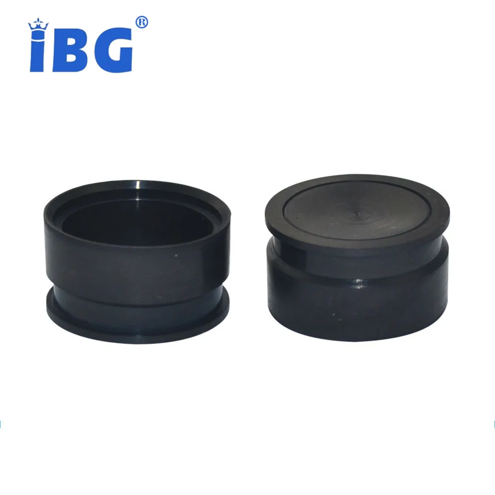 Shower rod protect rubber end caps rectangular seal