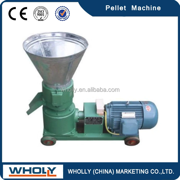 Electrical motor flat die farm feed machine animal feed pellet press machine for sale