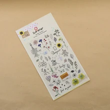 1 Pc / Pack Kawaii Stickers Cute The Sertet Garden Deco Sticker/note Sticker/message Sticker/decoration Label/wholesale
