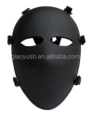 Military 6 Point Bulletproof Full Face Mask NIJ IIIA.44 Ballistic Mask
