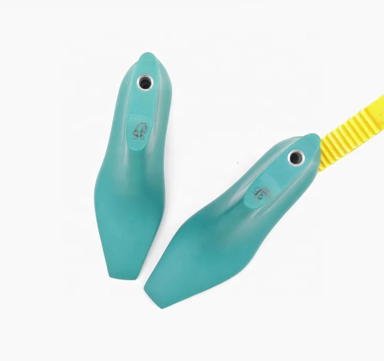 Middle heel square toe plastic shoe lasts for ladies leather shoes 4.5cm heel