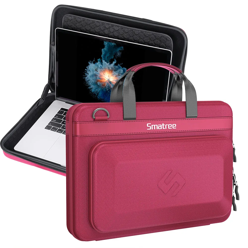 Smatree Carry Case for MacBook Pro 15 inch/Hard Shell Protective Business Briefcase HP Pavilion x360/12.5 inch