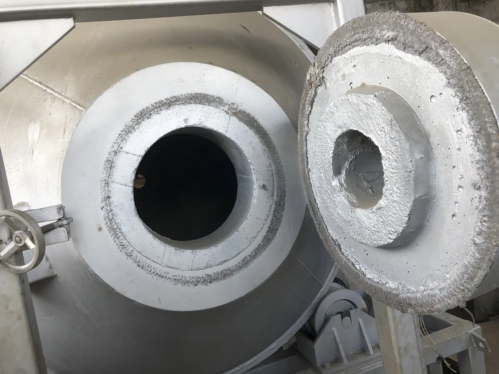 High Performance Gas Fired Rotary Furnace Oven For Melting Lead Powder