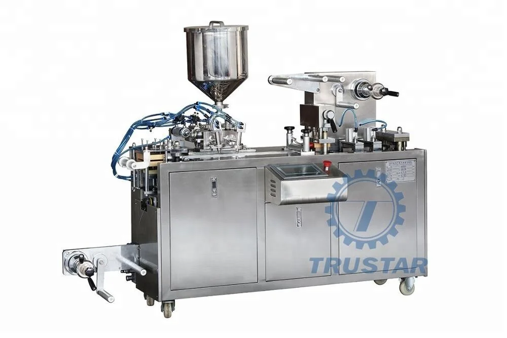 dpp80 mini small honey/cream/liquid blister packing machine with CE  certificate