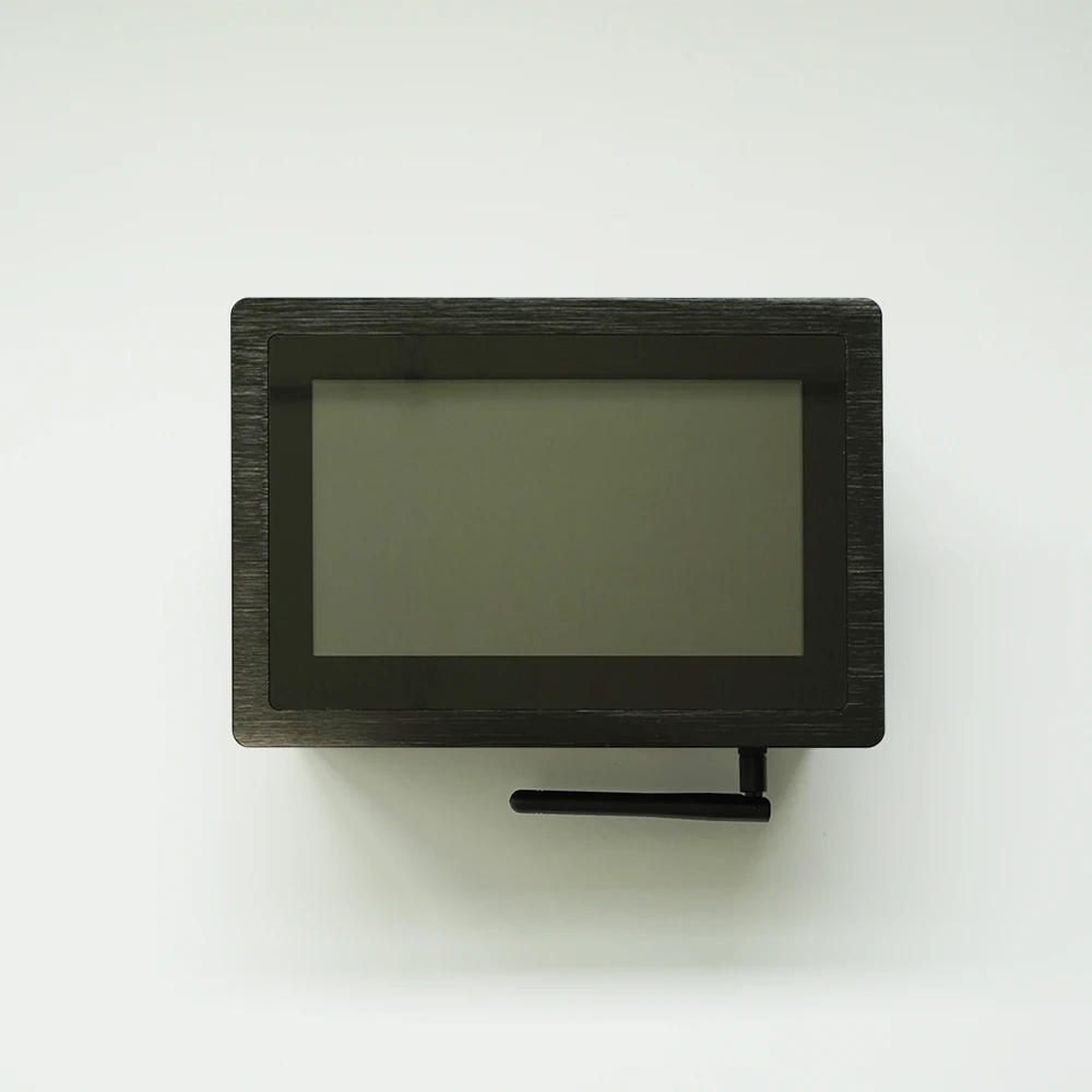 7 дюймов плоский передний водонепроницаемый Солнечный свет читаемый сенсорный встроенный панель ПК для киоска