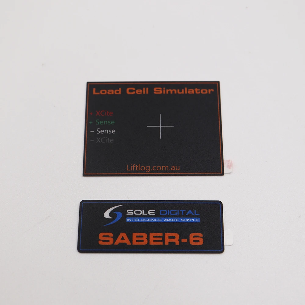 PC 0.175mm Lexan Overlay Stickers for Industrial Device