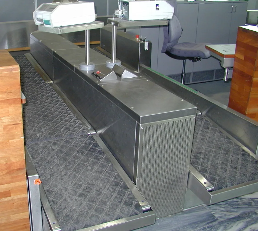 150kg luggage check in airport counter weigher