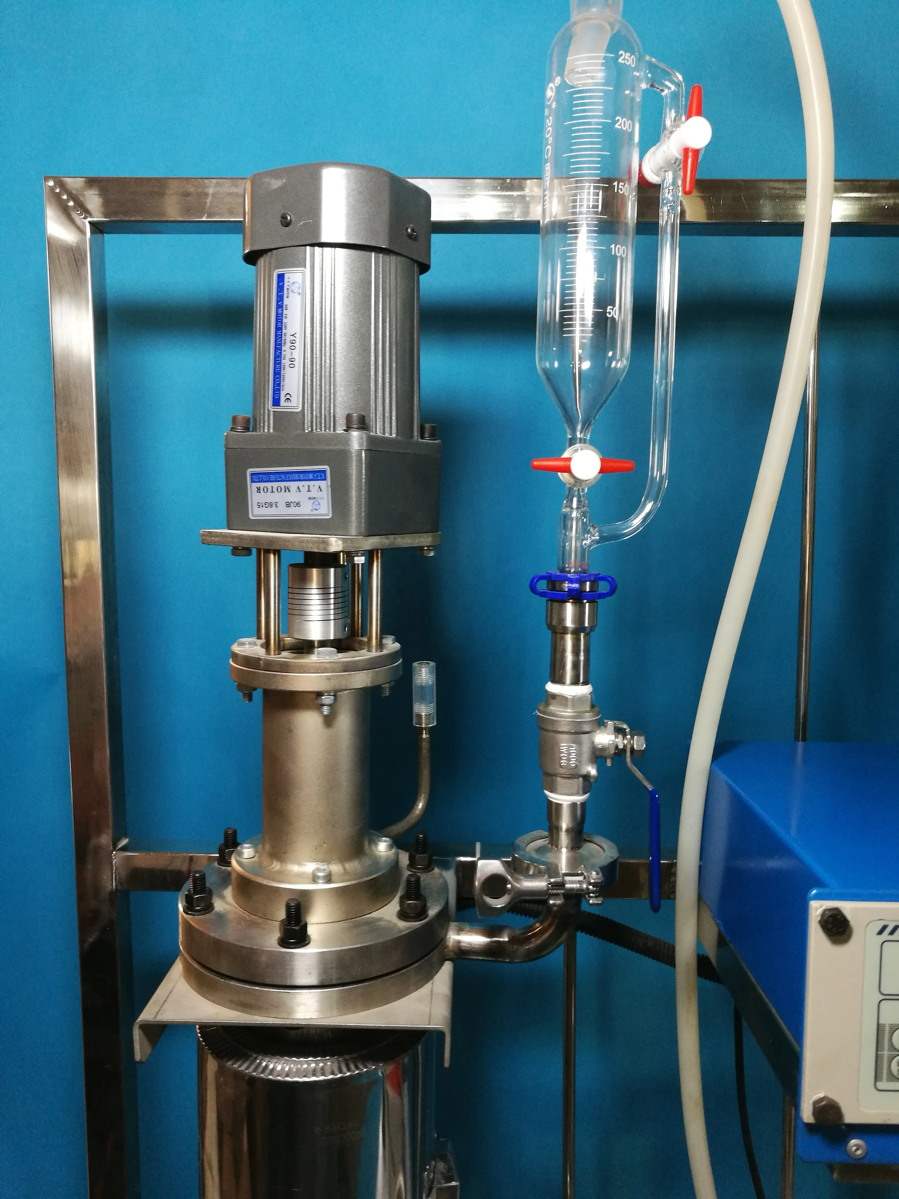 Sliding Wiped Film Evaporator Molecular Distillation