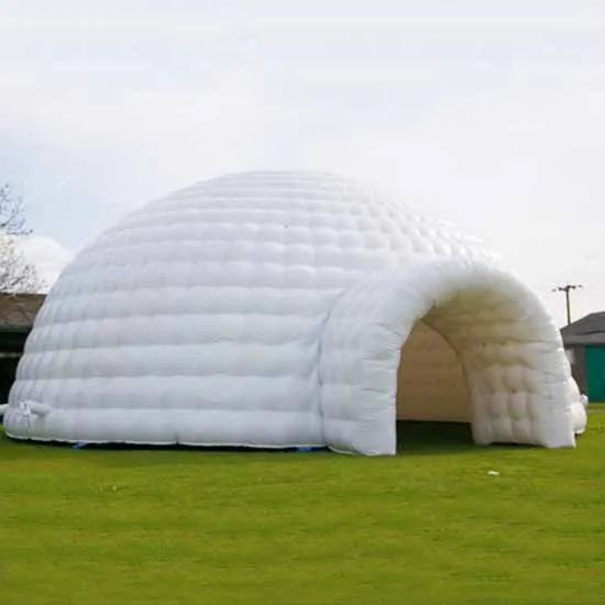 Giant Hemisphere Dome Inflatable Planetarium Projection Tent Air Pump Customized with Water Bag Hauled on The Bottom Oxford 1 Pc