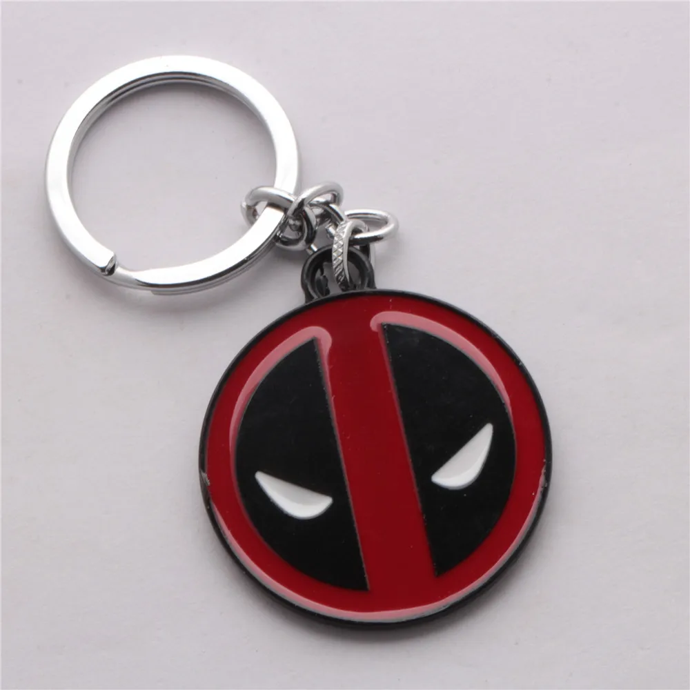 Cartoon Alloy 2016 Marvel Deadpool Medol Toys Boy Alloy Anime Cartoon X men Action Figure Keychain