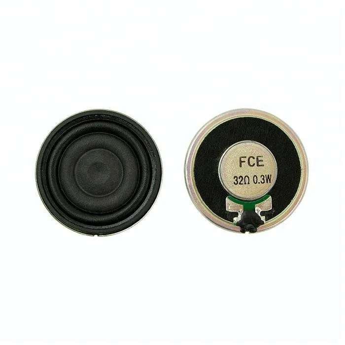China manufacturer 36mm 32 ohm 0.3w IP phone speaker for handset