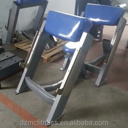 Dezhou Fitness equipment Commercial Preacher Curl/ Biceps Curl Bench for Muscle Training