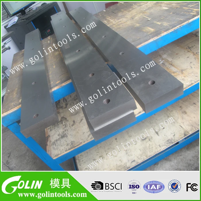 
sales hot Industrial guillotine shear balde for cutting all kind of sheet metals 
