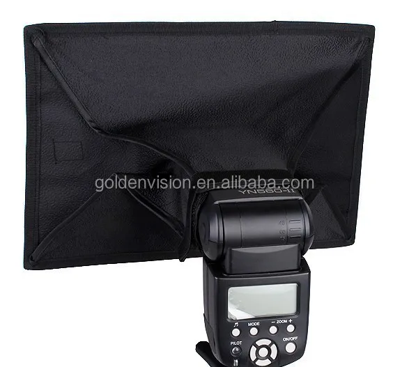 Universal Foldable Flash Diffuser 20 x 30 cm soft Box Photo Studio Accessories For Most External Flash