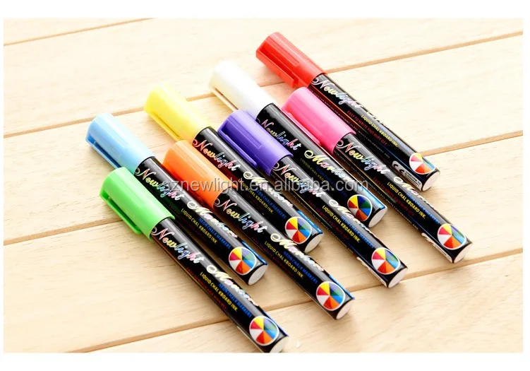 Fluorescent Marker Pen for LED Writing Board/Neon color LED writing board pen/liquid pen