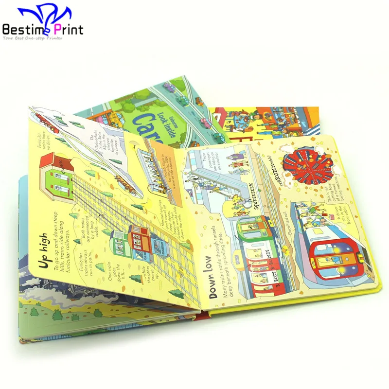 Cheap Kids Book Printing Children Cardboard Books