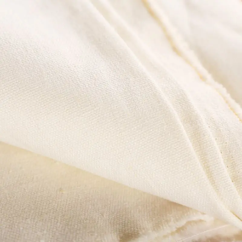 High quality hemp woven fabric for clothing&bedding